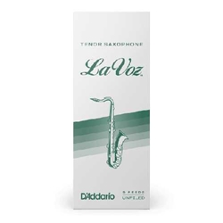 La Voz Tenor Sax Reeds, Box of 10