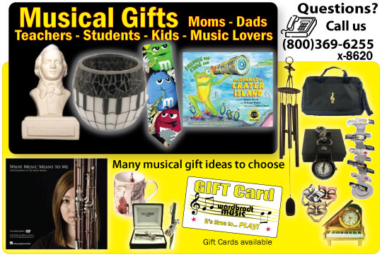 Musical Gifts at Ward-Brodt Music