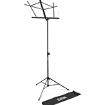 Sheet Music Stand with Bag - Black