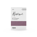 D'Addario Reserve Classic Bb Clarinet Reeds, Strength 3.5, 10-pack