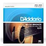 D'Addario Acoustic 80/20 Guitar Lite