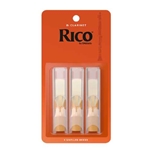 Rico Bb Clarinet Reeds, Pack of 3 (Strength 2.5)