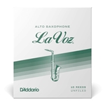 La Voz Alto Sax Reeds, Box of 10