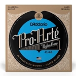 D'Addario EJ46 Pro-Arte Nylon Classical Guitar Strings, Hard Tension