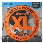 D'Addario EXL110-7 Regular Lite 7-String Electric Guitar Strings 10-59