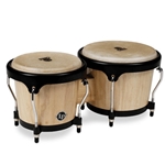 Latin Percussion Aspire Wood Bongos Natural