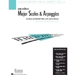 Faber One-Octave Major Scale Sheet No. 3