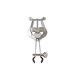 Clamp On Trumpet Lyre, Nickel