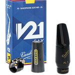 Vandoren AL3 Mouthpiece with Rovner Ligature and V21 Reeds