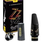 Vandoren A5 V16 Mouthpiece with Rovner Ligature and ZZ Reeds