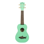 Makala Shark Soprano Ukulele - Surf Green