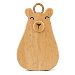 Green Tones Baby Bear Wood Shaker