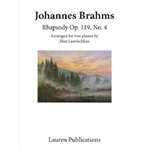 Brahms: Rhapsody, Op. 119, No. 4 (Two Pianos)