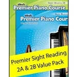 Alfred Premier Piano Course Sight Reading Books 2A-2B Value Pack