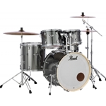 Pearl Export 5pc. Drum Set With Hardware - Smokey Chrome