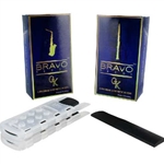 Bravo Alto Sax Reed, Pack of 5 (Strength 2.5)