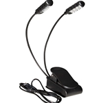 On-Stage Dual Head LED USB Clip Light