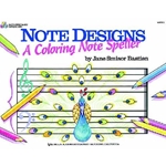 Note Designs Coloring Note Speller