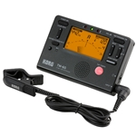 Korg TM60 Tuner Metronome w/Mic Clip - Black
