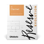 D'Addario Reserve Evolution Bb Clarinet Reeds, Strength 3.5, 10-pack