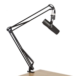 Desk Mounted Broadcast-Podcast Boom Mic Stand - Gator Frameworks