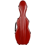 Tonareli PC Titanium Shaped Violin Case Maroon
