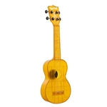 Kala Waterman Amber Yellow Transparent Ukulele