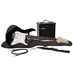 GigMaker Electric guitar package Black