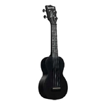 Kala Waterman Matte Black Soprano Ukulele