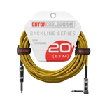 Gator Backline Braided Inst Cable 20ft