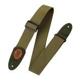 Levy's Signature Cotton Green Guitar Strap