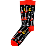 Guitar Socks Mens 10-13