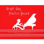 Wright Way Practice Record Book
