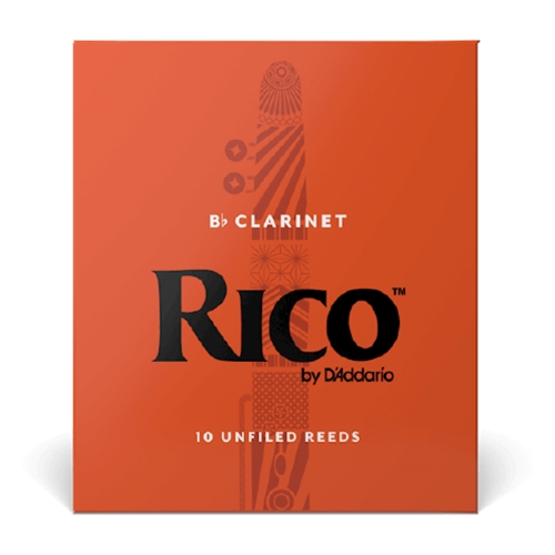 D'Addario Organique Classic Bb klarinetrietjes – rietjes voor klarinet – het eerste en enige biologische riet – 4,0 sterkte, 10 verpakkingen