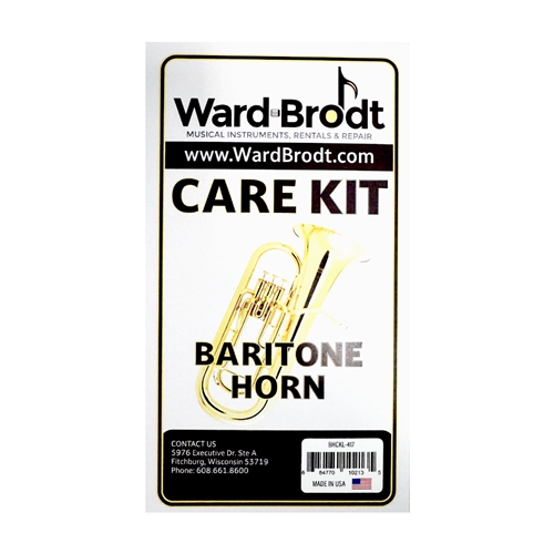 WardBrodt Music Euphonium Baritone Care Kit