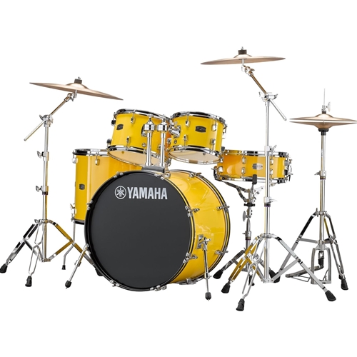 Ward-Brodt Music - Yamaha Rydeen Drum Kit Mellow Yellow w/hardware