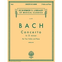 Concerto in D Minor for Two Violins & Piano - Bach