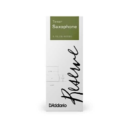 D'Addario Reserve Tenor Saxophone Reeds, Strength 2.5, 5-pack