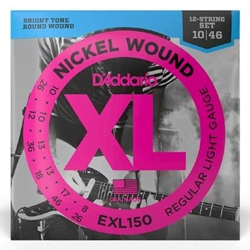 D'addario strings 12 string super light