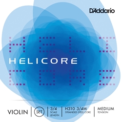 Helicore 3/4 Violin String Set