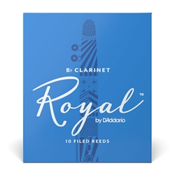 Royal Bb Clarinet Reeds, Box of 10