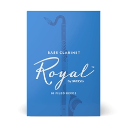 Royal Bass Clarinet Reeds, Box of 10