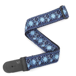 D'addario 2" Monterey Blue Guitar Strap