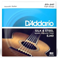 Silk & Steel Folk Guitar Strings, 11-47