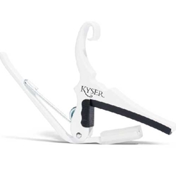 Kyser 6 String Quick Change Capo - White