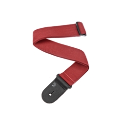 D'addario Poly Strap Red