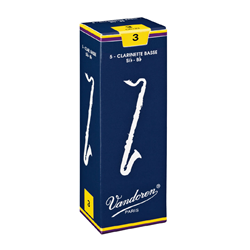 Vandoren Bass Clarinet Reeds, Box of 5