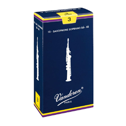 Vandoren Soprano Sax Traditional Reeds, Box of 10