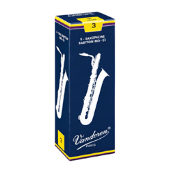 Vandoren Baritone Sax Traditional Reeds, Box of 5