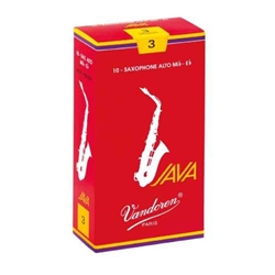 Vandoren Java Filed Red Cut Alto Reeds 3